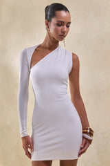 Siren | White One Shoulder Bodycon Dress
