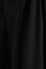 Mirel | Black Halter-Neck Midi Dress