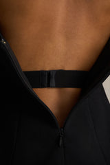 Gifted | Black Bandeau Corset Top