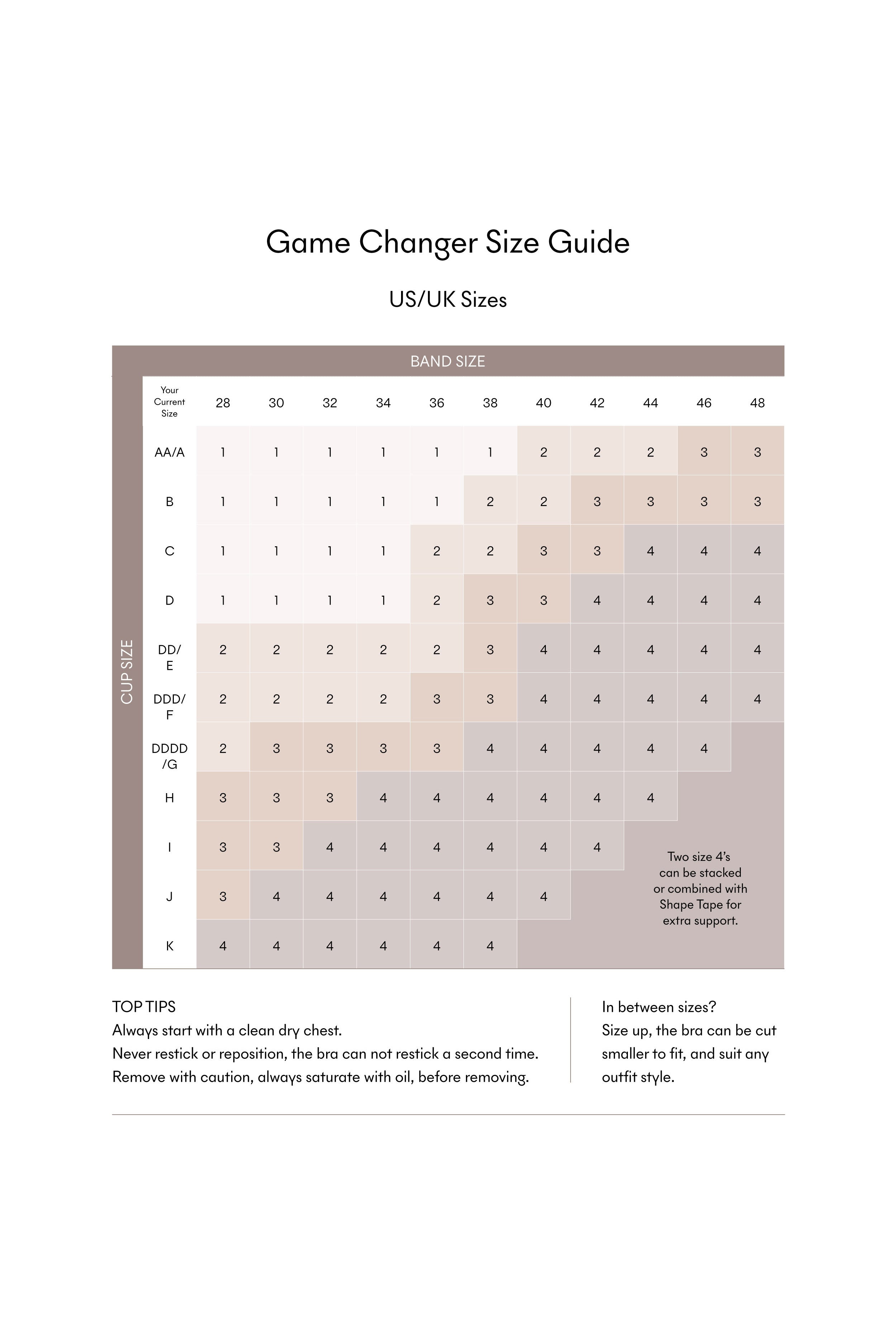 Game Changer | NOOD Lift & Shape Bra 4pk No 5
