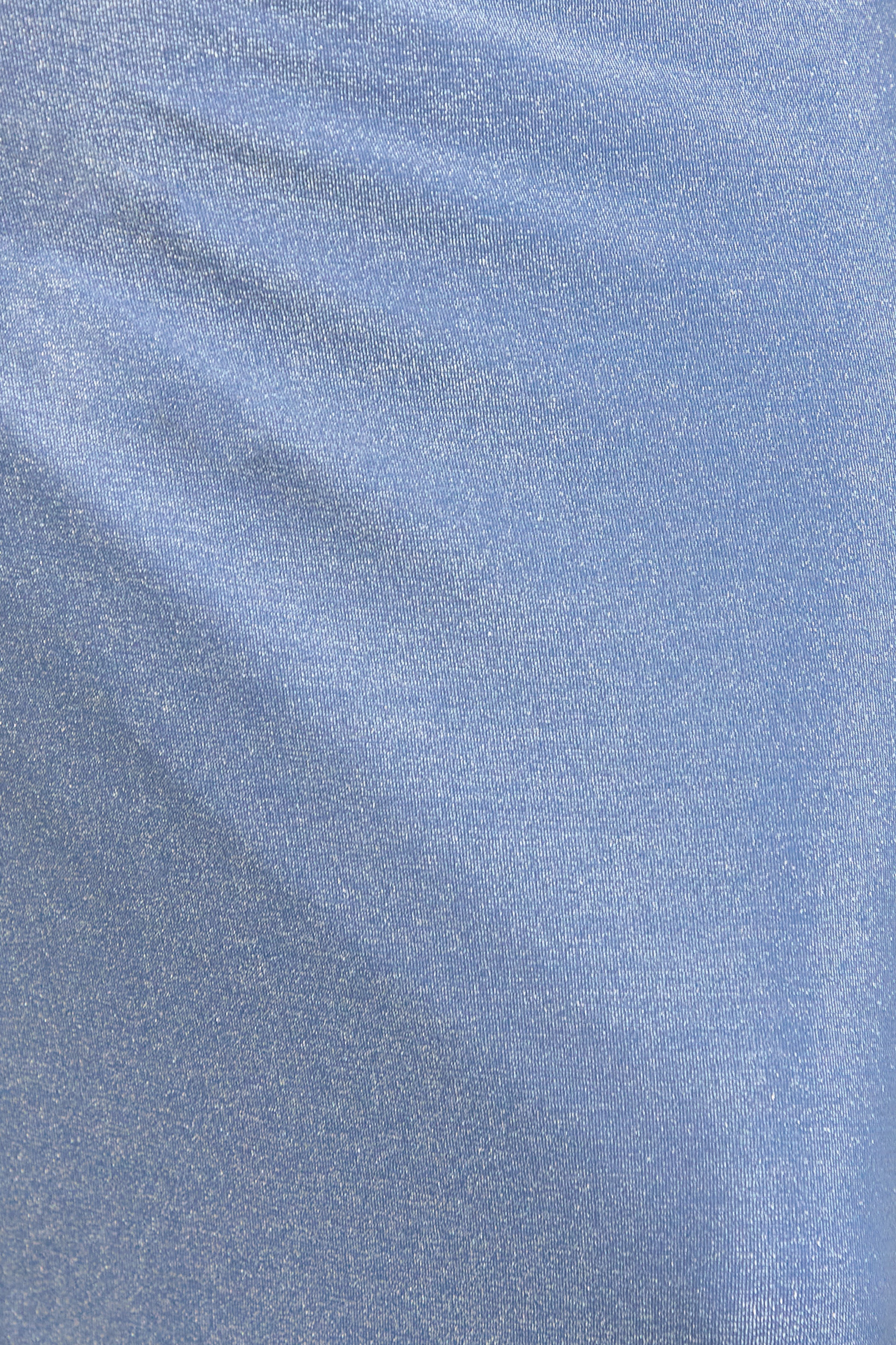 Sarielle | Light Blue Asymmetric-Neck Maternity Maxi Dress