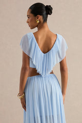 Kiandra | Light Blue V-Neck Top